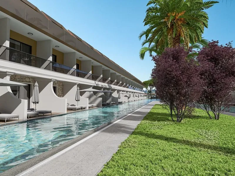 Swim-up sobe z neposrednim dostopom do bazena