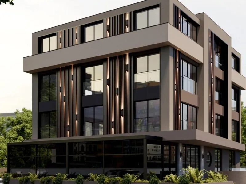 Moderna zunanjost hotela Oli Hotel And Suites